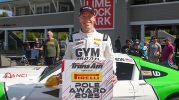 Chris Dyson Earns First Pole Award of 2025, Third Trans Am Pole at Lime Rock Park with New Track Record